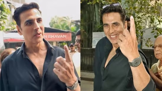 Akshay Kumar Leads by Example: Bollywood’s Khiladi Becomes One of Mumbai’s First Voters
