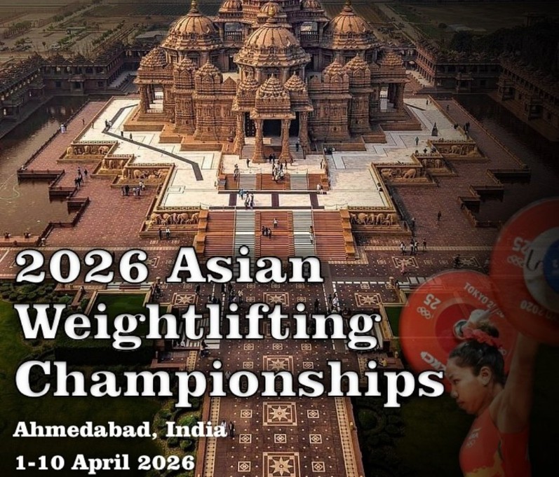 Weight of Glory: Ahmedabad Prepares for Asian Weightlifting Championships 2026