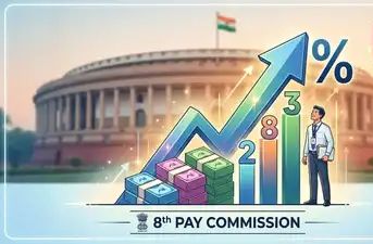 Central Government Employees Eye Historic 283% Salary Jump Under 8th Pay Commission