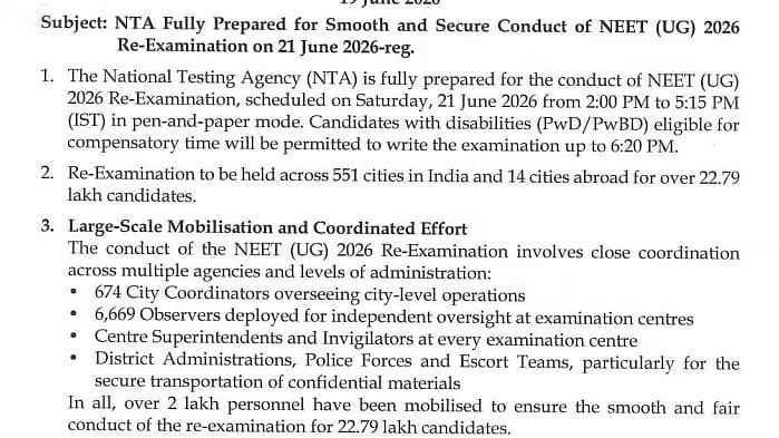 NTA Plugs NEET Leaks: Military-Grade Guard to Escort Re-Exam