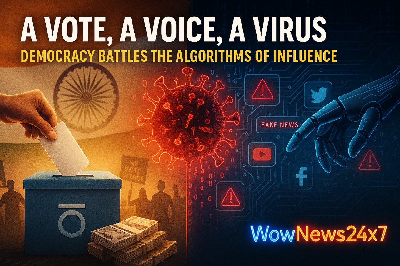 A Vote, A Voice, A Virus—Democracy Battles the Algorithms of Influence