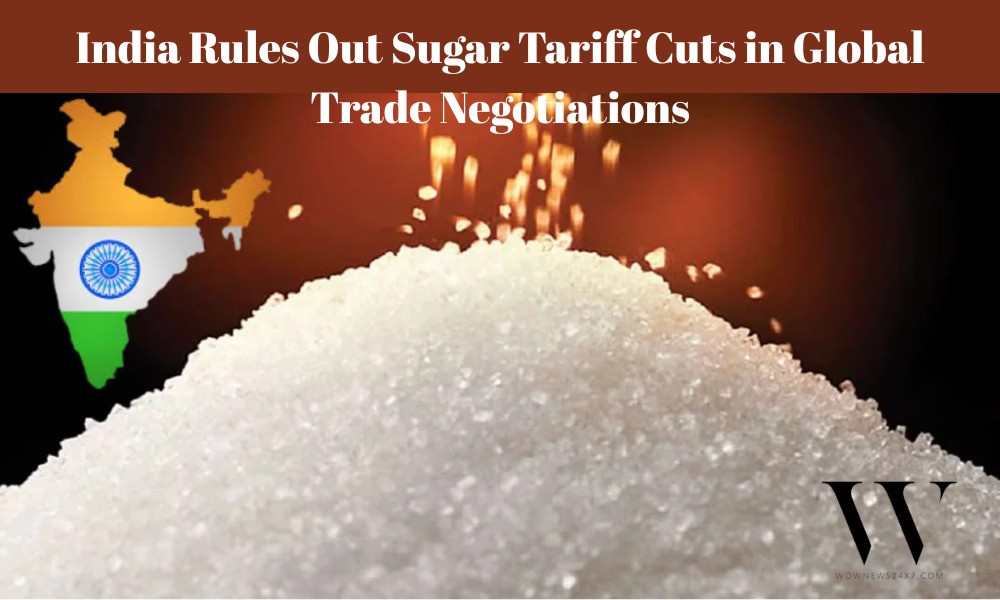 India’s Sugar Industry Shielded as Government Rejects Tariff Concessions Under Any Trade Deal