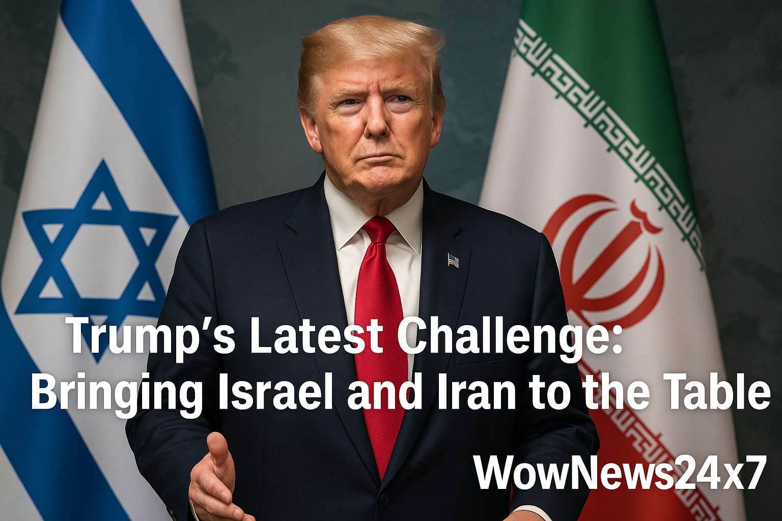 Trump’s Latest Challenge: Bringing Israel and Iran to the Table