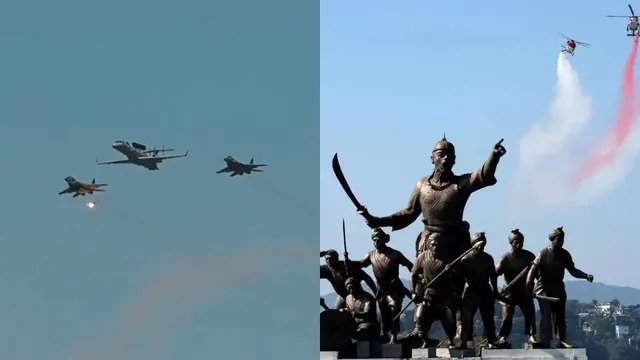 Sky Warriors Over Brahmaputra: IAF Stages Historic Air Show In Guwahati