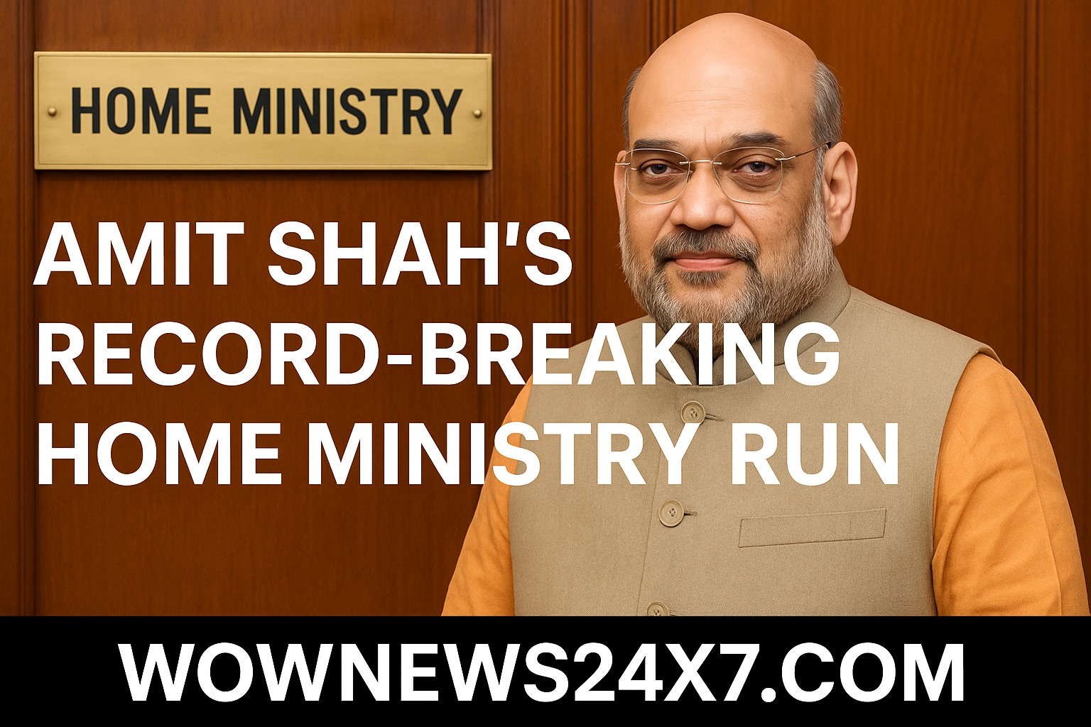 Amit Shah’s Record-Breaking Reign: India’s Longest Home Minister Story