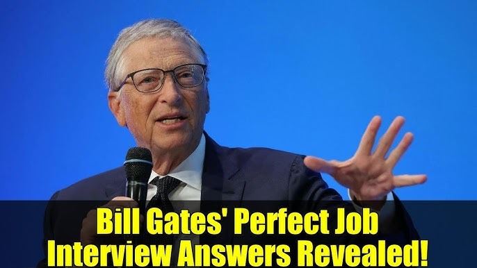 Stock and Swagger: Gates Turns Interview Jitters into Equity Gold