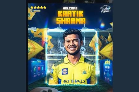 From Hunger to Glory: Kartik Sharma’s Rs 14.20 Crore Leap with CSK