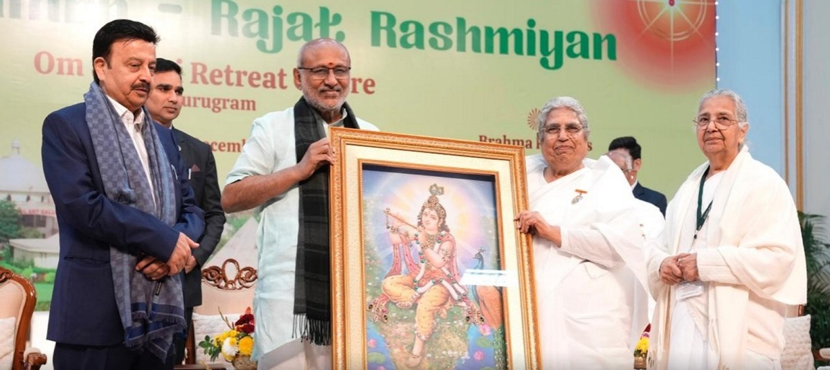VP Radhakrishnan: India's Timeless Wisdom in Spirituality and Meditation Powers Viksit Bharat Vision
