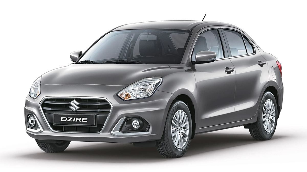 Maruti Suzuki Dzire Leads India’s Top 10 Best-Selling Cars in May 2026