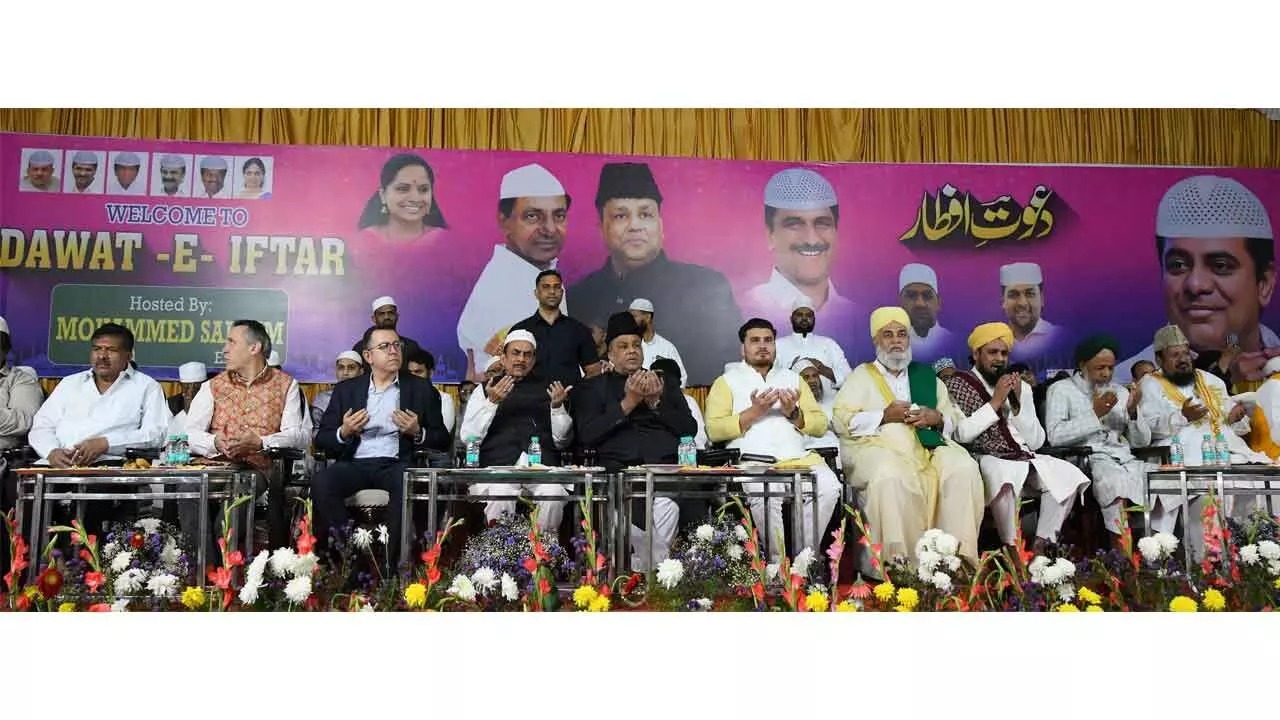 Dawat-e-Iftar Unites Communities at Hyderabad's Exhibition Grounds