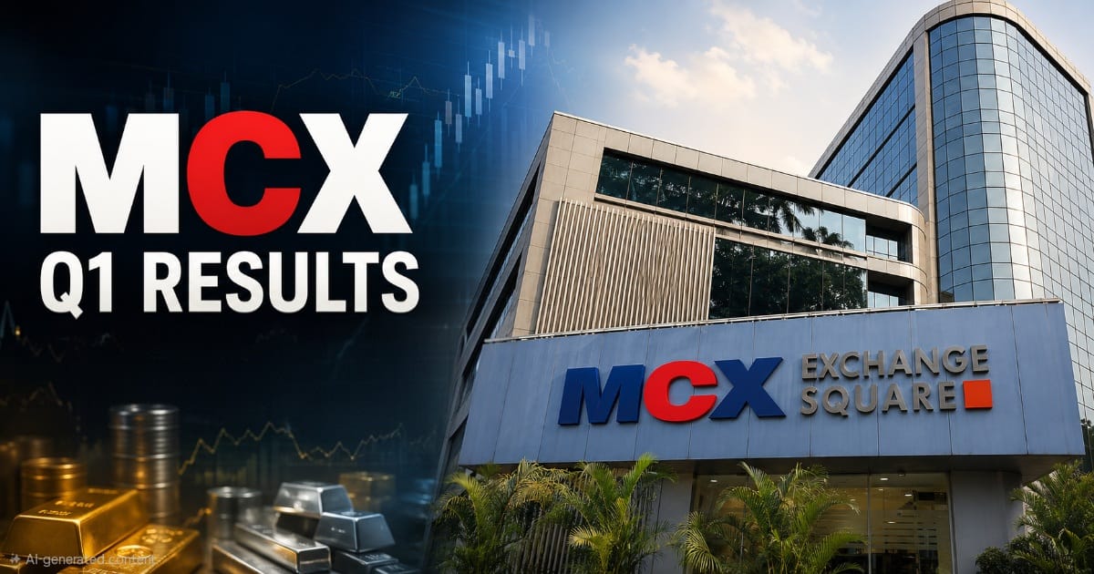 MCX Q1 Net Profit Jumps to ₹413 Crore as Trading Income Surges
