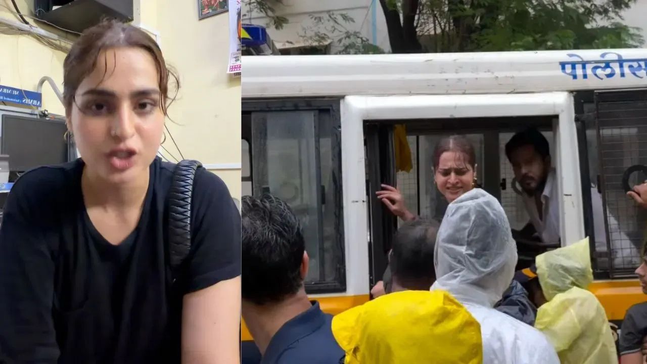 Van to Stand: Ayesha Khan Detained in Mumbai
