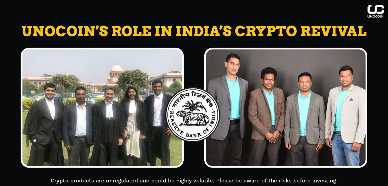 Unocoin Celebrates Supreme Court Ruling That Revived India’s Crypto Industry