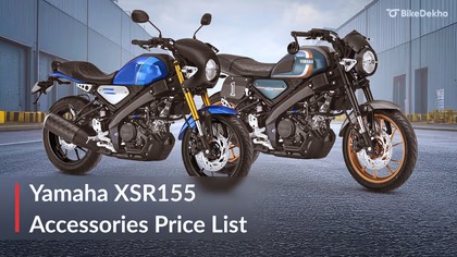 Yamaha XSR 155 Accessory Prices Revealed: Comprehensive List and Customization Kits