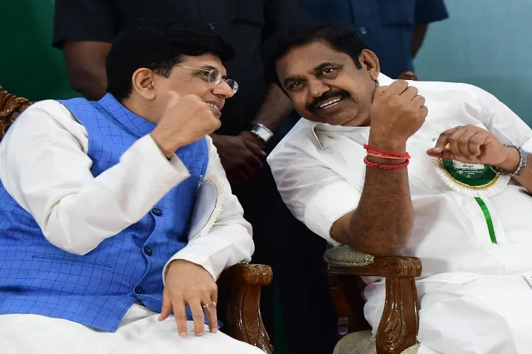 Alliance Arithmetic Begins: Piyush Goyal Leads NDA’s Crucial Seat Talks In Tamil Nadu