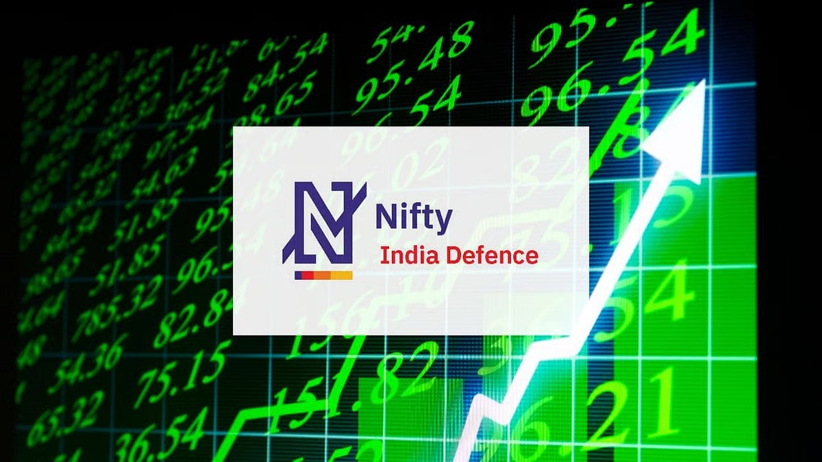 Nifty India Defence Index Rallies 3% on Record Production Data