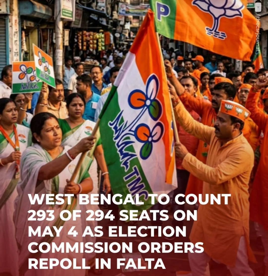 From Ballots To Breaks: Why Bengal Will Count Only 293 Assembly Seats On May 4