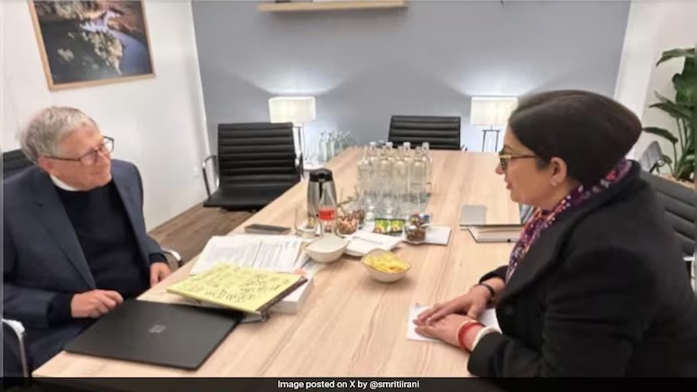 Smriti Irani Ignites Global Change: Gender Equity as Key to Unlocking Trillions at Davos 2025