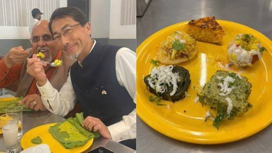 Dhokla Diplomacy: Japanese Ambassador Savors Gujarati Flavors, Picks a Favourite