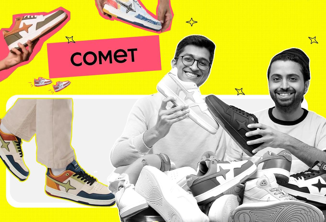 WOW STORY OF THE DAY: From ₹8L to 3L+ Pairs Sold: Comet’s Meteoric Rise in India’s Sneaker Game