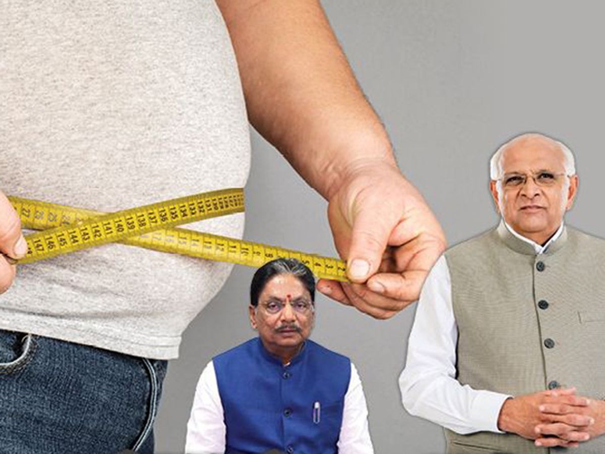 Gujarat CM Bhupendra Patel Leads 'Obesity Free Gujarat' Initiative with Yoga Camp in Ahmedabad