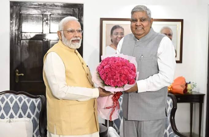 24 Years Of Service: Prime Minister Thanks Vice President For Warm Tribute