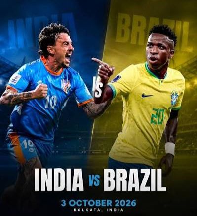 Samba in the East: India Confirms Landmark Friendly Against Brazil