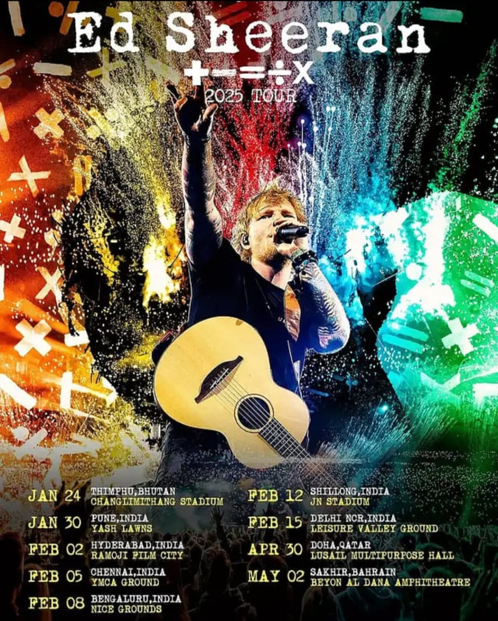 Ed Sheeran's Spellbinding Delhi Show Caps India's ₹1000 Crore Music Boom