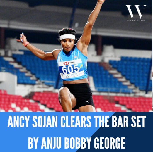Ancy Sojan Shatters Anju Bobby George’s 22-Year-Old National Record