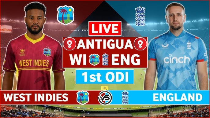 England vs West Indies 1st ODI: How to Watch the Caribbean Clash Live from India