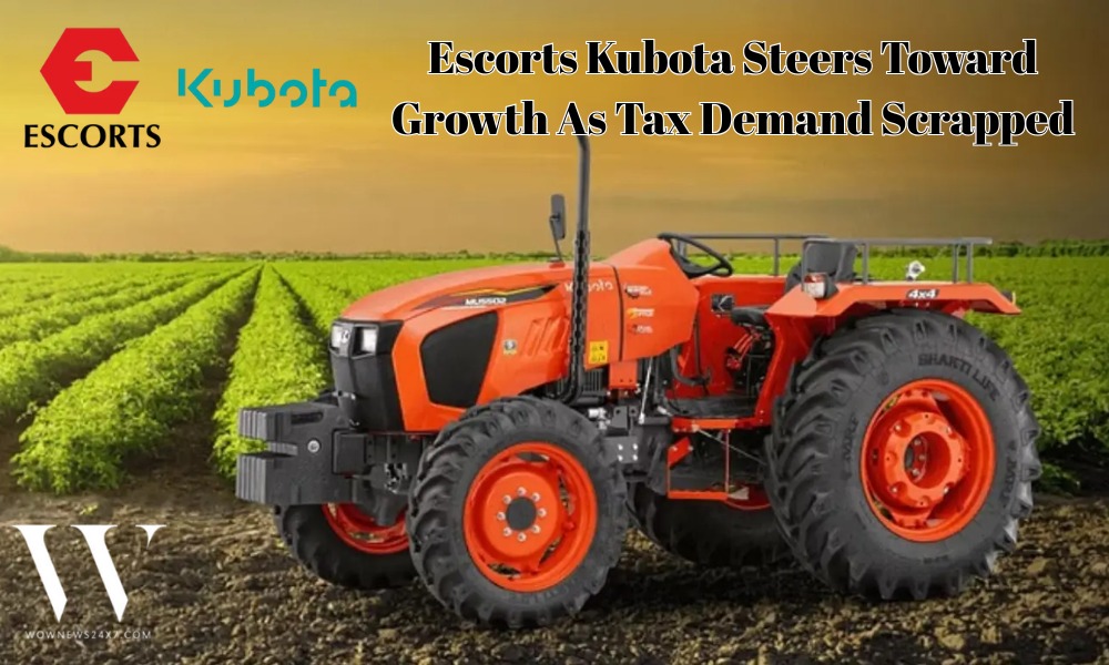 Financial Relief: Escorts Kubota’s ₹2.99 Billion Tax Demand Scrapped