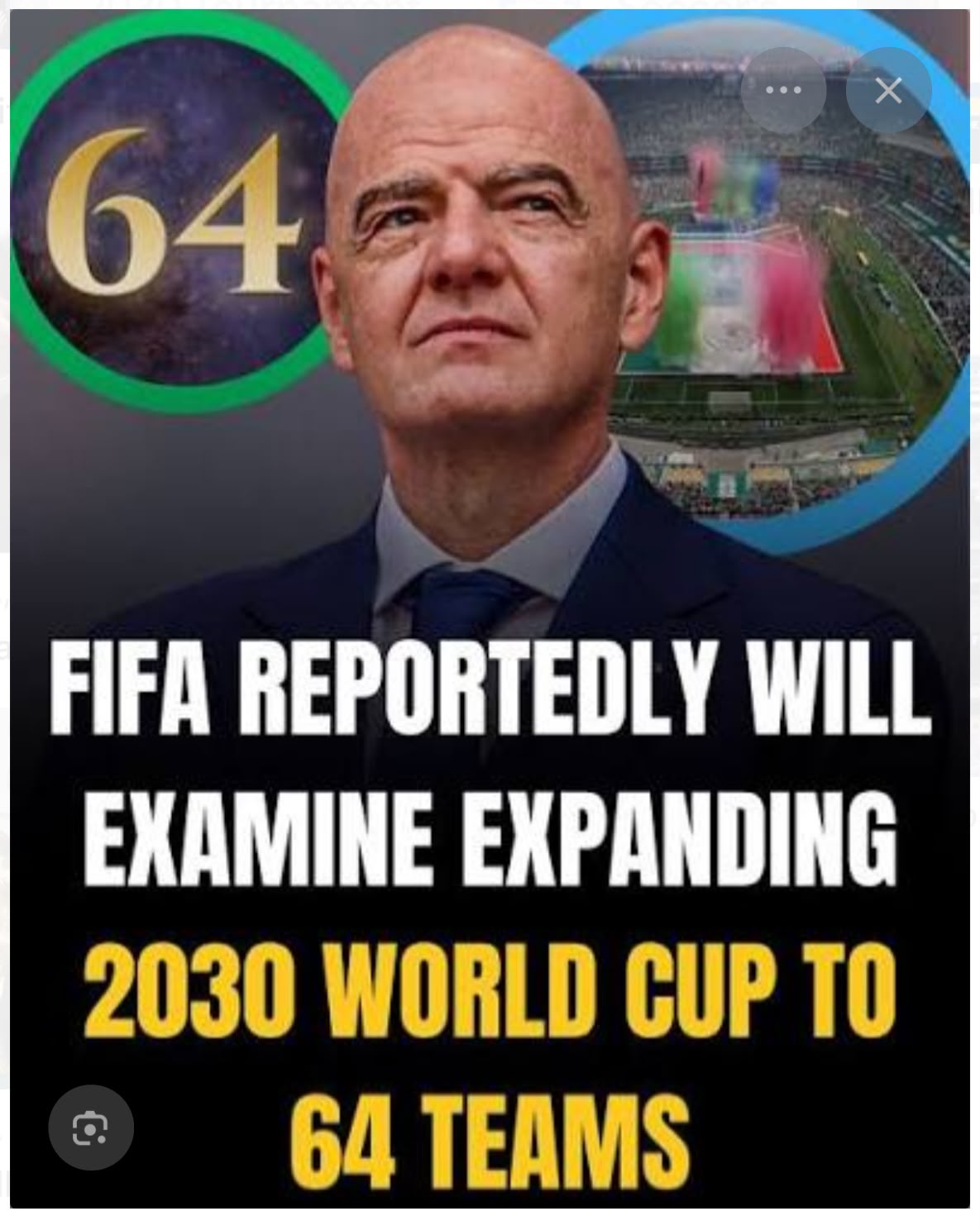 FIFA Eyes a Mega-Field: 64-Team World Cup Under Review
