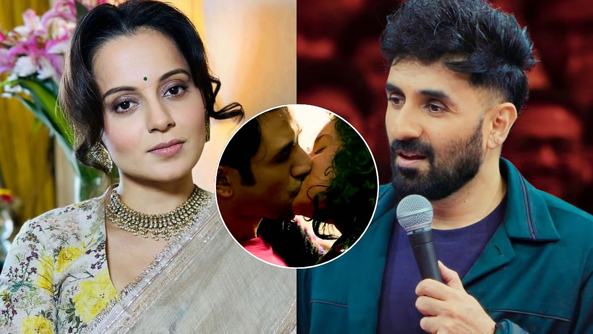 Kangana Ranaut Reacts as Vir Das Debunks Revolver Rani Kiss Story
