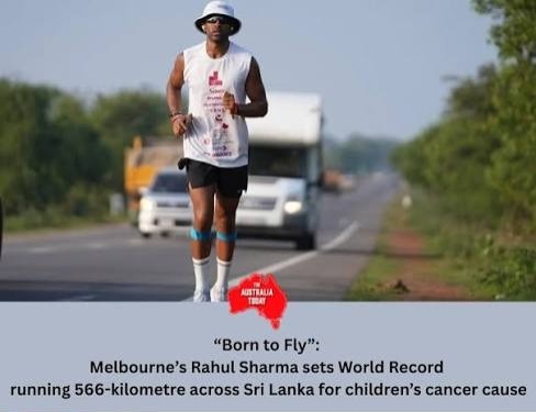 Rahul Sharma Releases Film 'Born to Fly' on Record Ultramarathon