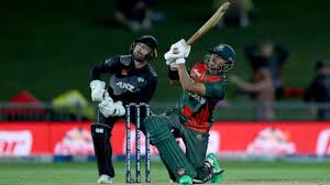 Bangladesh Posts 184/6 in 41 Overs Against New Zealand