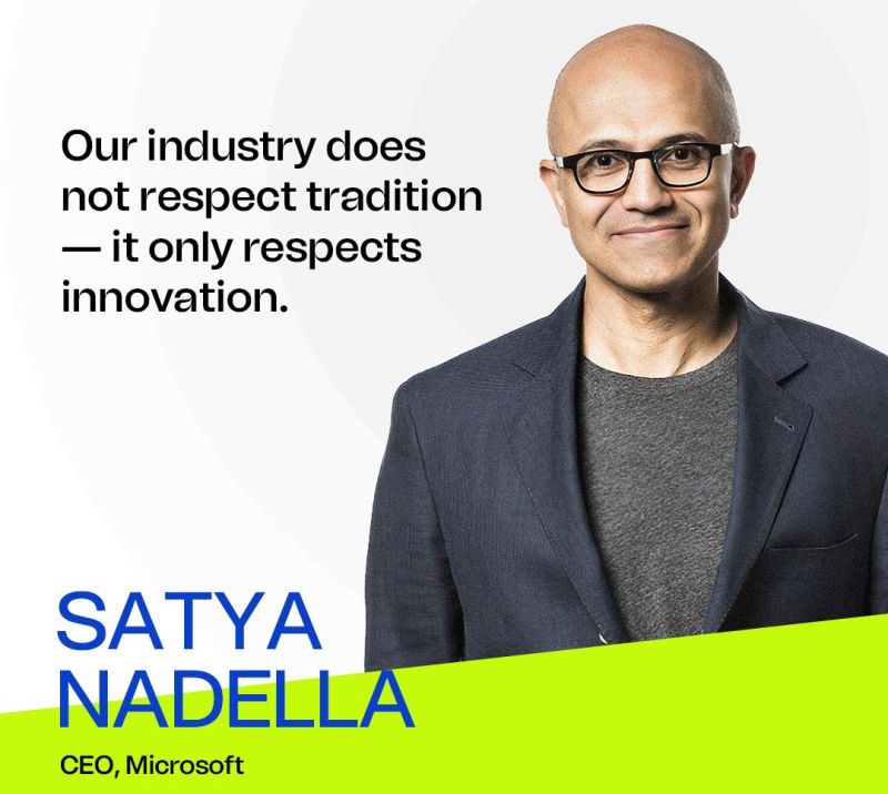 Innovation Over Tradition: Satya Nadella’s Iconic Quote Resurfaces in Tech Leadership Spotlight