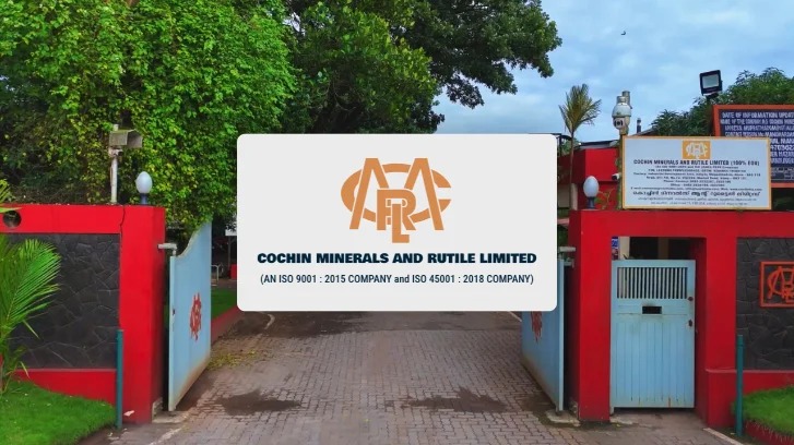 Cochin Minerals Posts Q1 Revenue at 1.31 Bln Rupees
