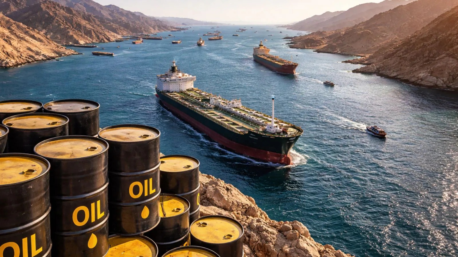 Brent Crude Futures Hit $100 a Barrel Amid Maritime Shipping Risks