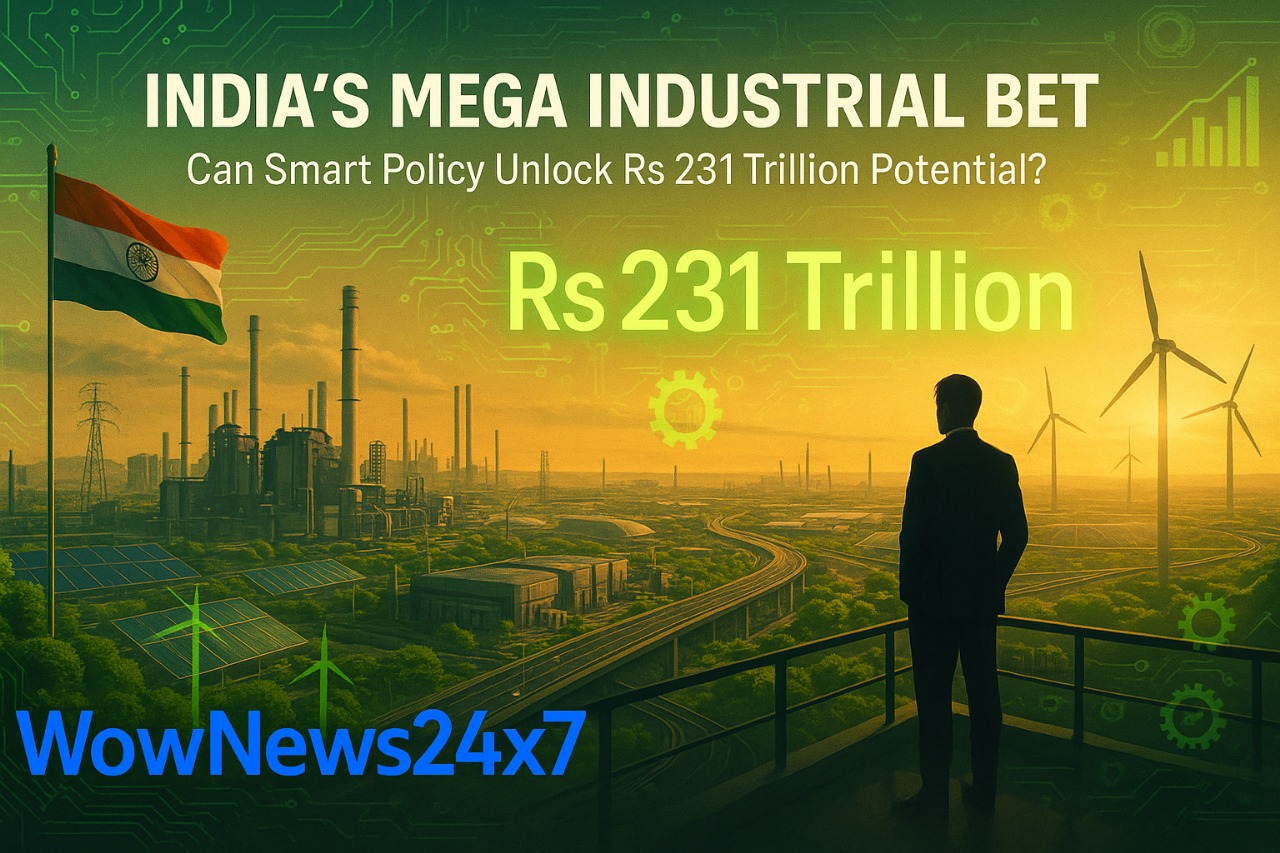 India’s Mega Industrial Bet: Can Smart Policy Unlock Rs 231 Trillion Potential?