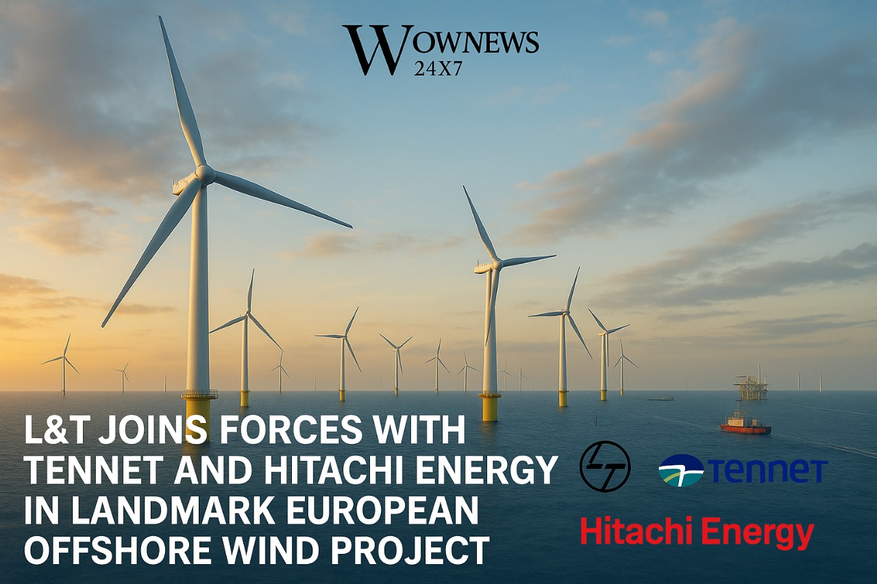 L&T Joins Forces with TenneT and Hitachi Energy in Landmark European Offshore Wind Project