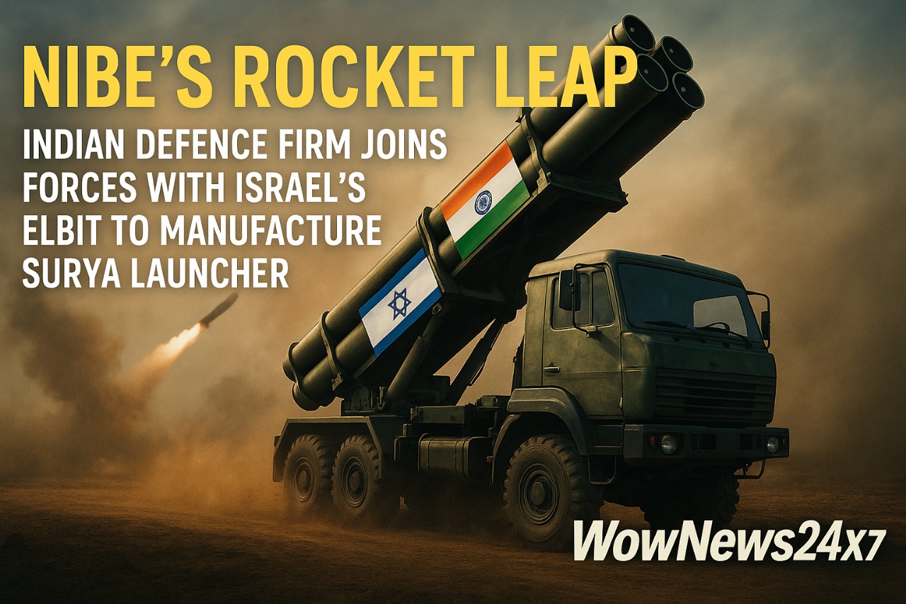 NIBE’s Rocket Leap: Indian Defence Firm Joins Forces with Israel’s Elbit to Manufacture SURYA Launcher