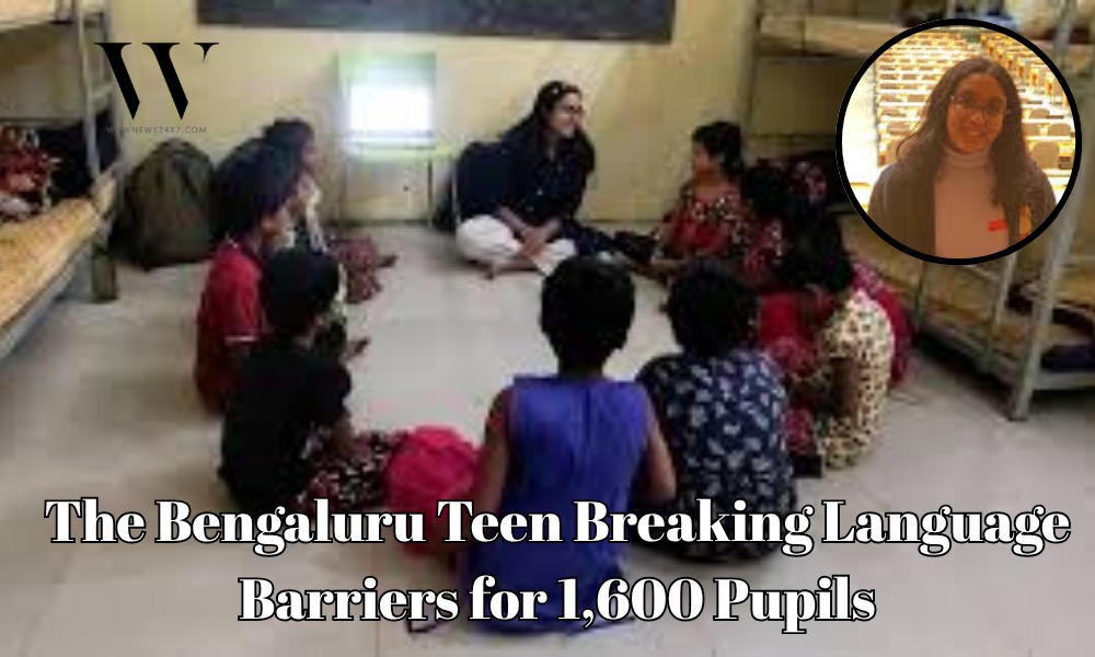 B'luru teen helps 1,600 underprivileged students speak English