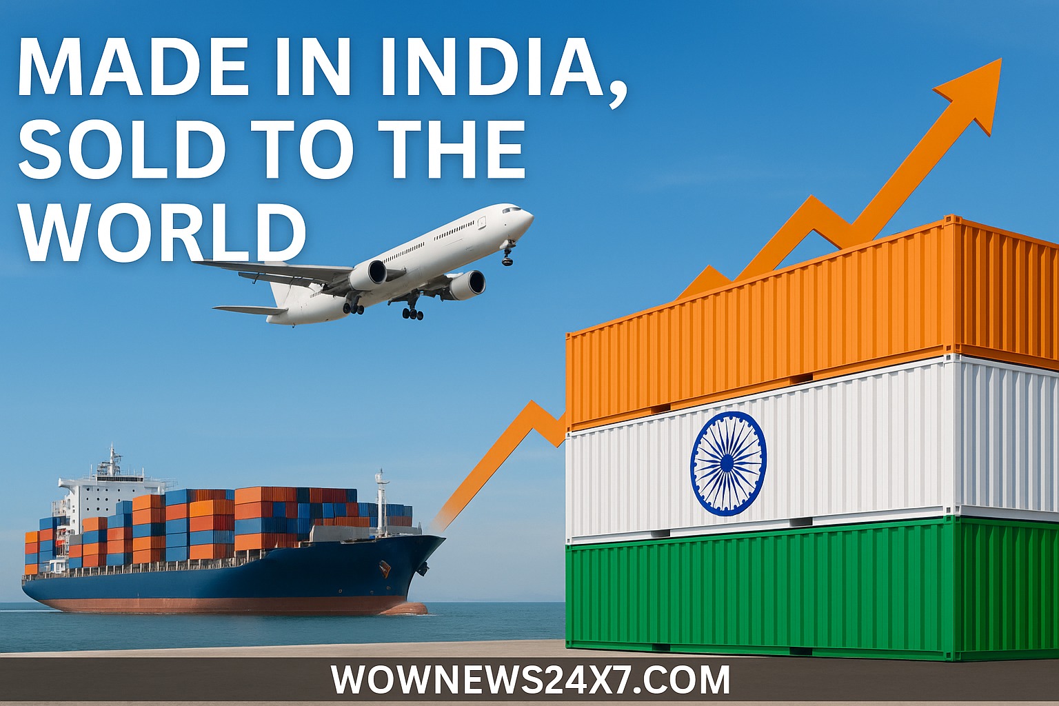 Self-Reliant and Shipping Out: PM Modi’s Make in India Hits Global High Score in Export Records