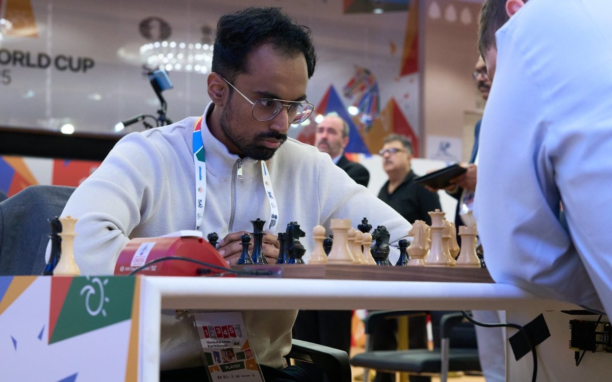Checkmate in Goa: Karthik Venkataraman Storms Into Round Four of FIDE World Cup
