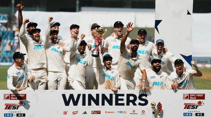 New Zealand’s Historic 3-0 Test Sweep In India Hailed As Greater Than WTC Triumph