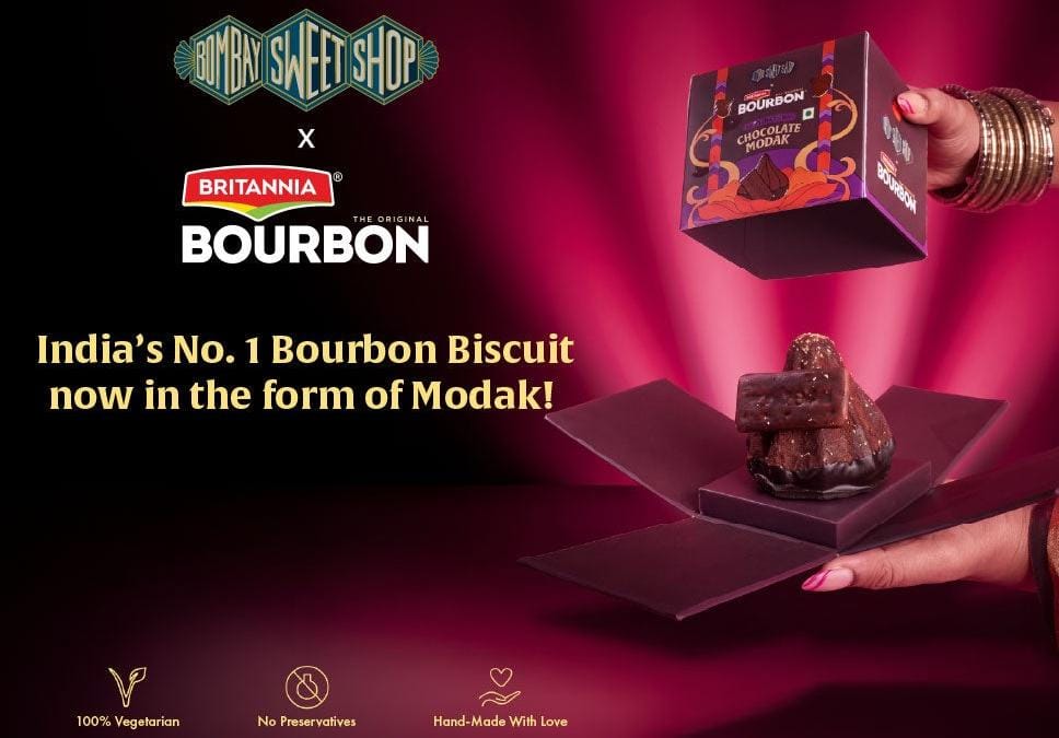 Ganeshotsav Gets Chocolatey as the Bourbon Modak Makes Its Festive Return