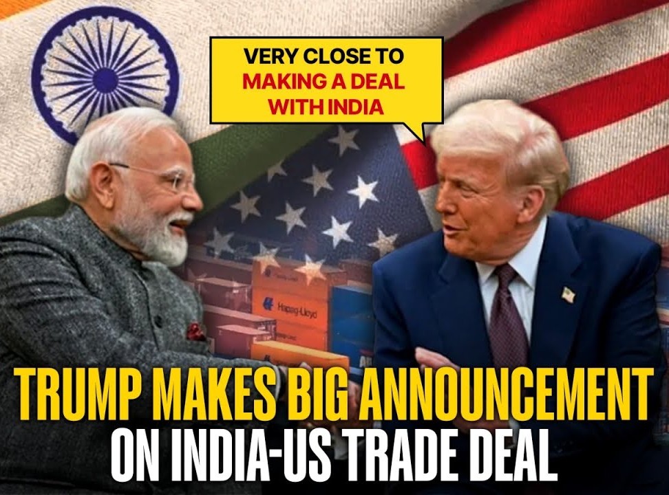 Trump Signals Imminent Trade Deal with India, Hints at Tariff Relief