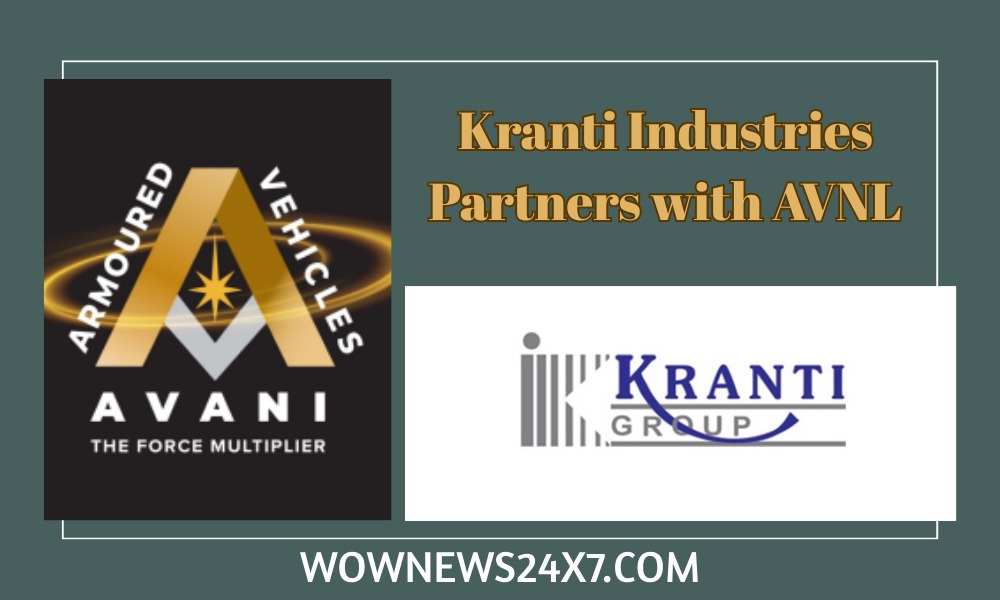 Kranti Industries Bags ₹8.7M Machining Deal from Armoured Vehicles Nigam Ltd