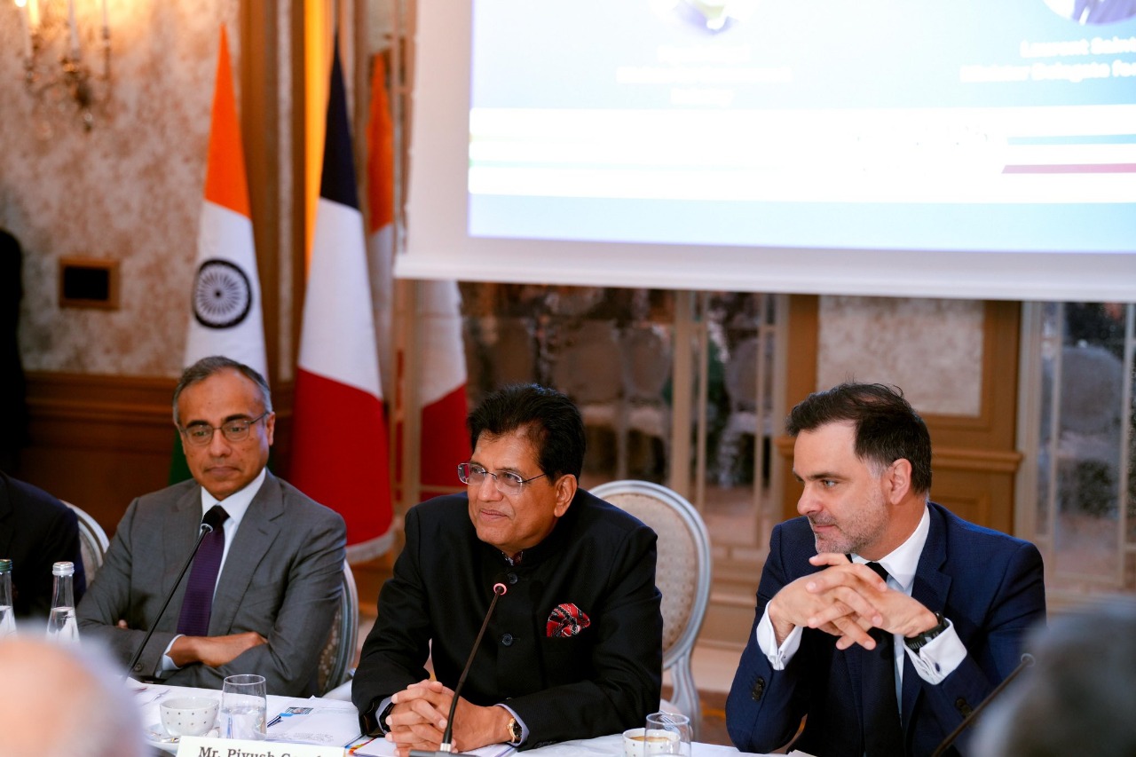 India-France Business Synergy: Piyush Goyal Showcases 'India Opportunity' in Paris