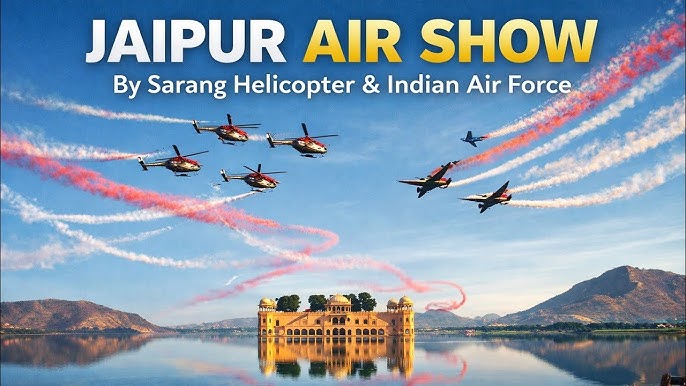 Indian Air Force Paints Jaipur Skies With Precision And Power